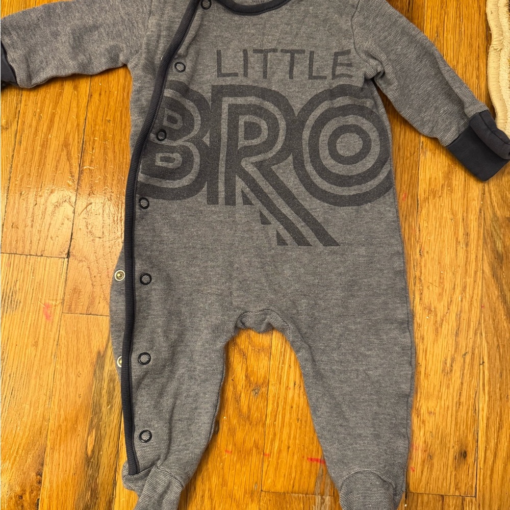 GAP Charcoal 'Little Bro' Footie